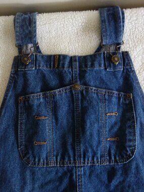 LINCOLN OUTFITTERS Heavy Cotton EUC Blue Overalls Bibs 36 x 34
